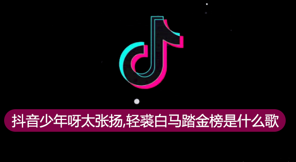 少年张扬是什么歌 抖音歌曲介绍