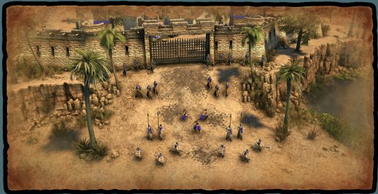《帝国时代3：决定版》允许玩家合作完成历史战役