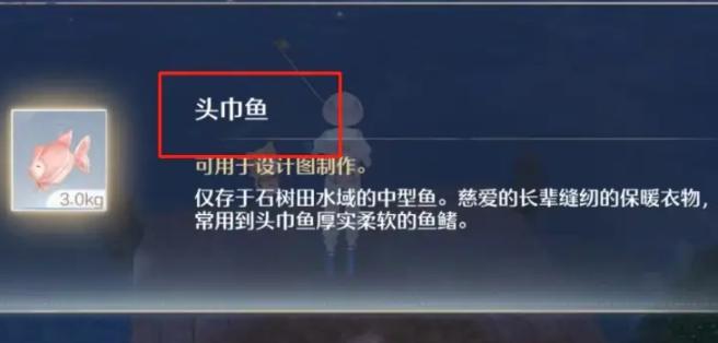 无限暖暖头巾鱼获得方法3