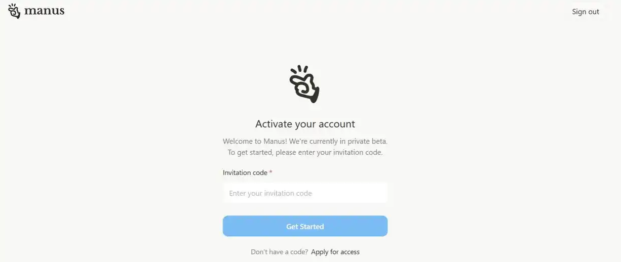manus邀请码怎么获取2